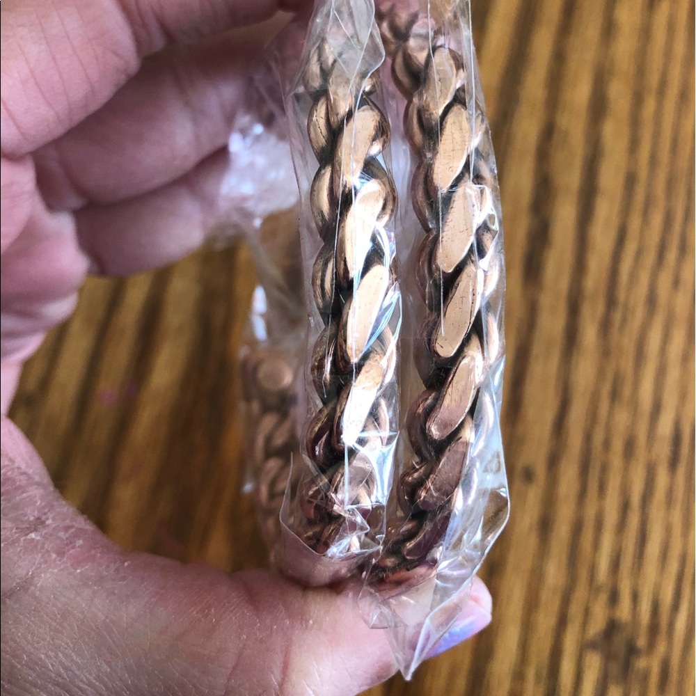 2 x Copper Bracelet MEN WOMEN